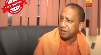 योगी आदित्यनाथ ने खुदको और पीएम् मोदी को ‘लूटेरा’ नहीं कहा है।