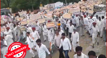 सात साल पुराने वीडियो को हालिया किसान आंदोलन से जोड़ कर वायरल…..