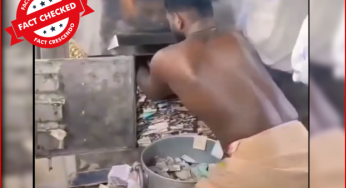 यह वीडियो केरल के गुरुवायुर मंदिर का है, जिसे अयोध्या राम मंदिर का बताया जा रहा है।  