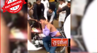 दो असंबंधित वीडियो को जोड़कर भारत में हिन्दुओं पर हो रहे अत्याचार के नाम से फैलाया गया।