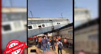 वायरल वीडियो असली रेल दुर्घटना का नहीं ,बल्कि मॉक ड्रिल का है…