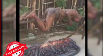 चीन में मनाई गई हैलोवीन पार्टी का वीडियो बांग्लादेश में हिंदुओं को जलाने के झूठे दावे के साथ वायरल…