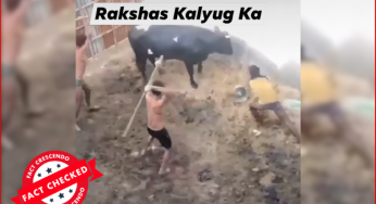 पंजाब के जालंधर में गौवंश पर हमले का वीडियो बांग्‍लादेश का बता कर झूठे सांप्रदायिक दावे से वायरल…