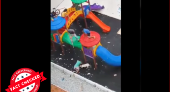 ब्राज़ील में बच्चों पर कुत्ते के हमले का वीडियो महाराष्ट्र में घटी घटना का बता कर वायरल…