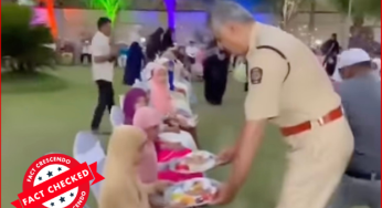महाराष्ट्र पुलिस की इफ्तार पार्टी के पुराने वीडियो को यूपी का बताकर फर्जी दावे से वायरल …