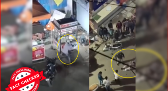 पुणे में सड़क पर हथियार से हमला करने वाले युवकों की पुलिस द्वारा पिटाई का पुराना वीडियो गलत सांप्रदायिक दावे से वायरल…