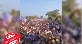 बिहार में बौद्ध प्रदर्शनकारियों और पुलिस के बीच धक्का- मुक्की के नाम पर राजस्थान में हुए प्रदर्शन का पुराना वीडियो वायरल…